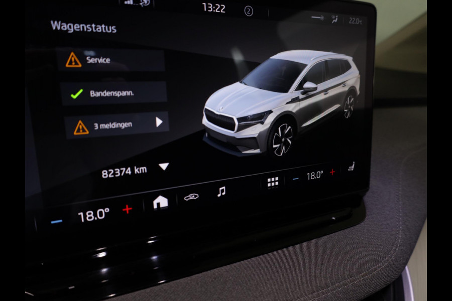 Škoda ENYAQ iV 60 180 pk | Navigatie | Warmtepomp | Panoramadak | Parkeersensoren achter | Climate pakket | Apple Carplay/Android Auto |