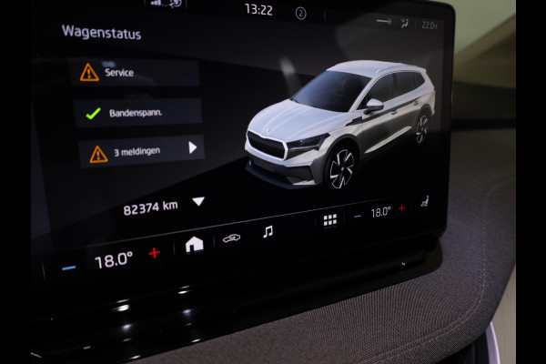 Škoda ENYAQ iV 60 180 pk | Navigatie | Warmtepomp | Panoramadak | Parkeersensoren achter | Climate pakket | Apple Carplay/Android Auto |