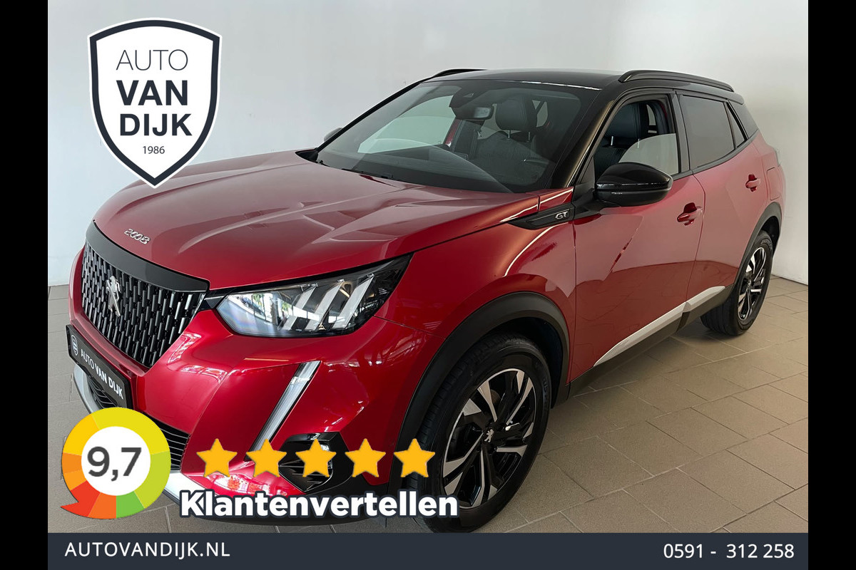 Peugeot 2008 1.2 PureTech GT-Line AIRCO CLIMA NAVI CRUISE APPLE CARPLAY CAMERA PDC 17 INCH VELG 1STE EIG ZEER NETTE AUTO