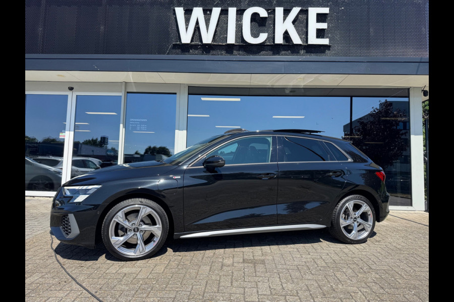Audi A3 Sportback 40 TFSI e 3X S Line Pano Leder Massage Elektr stoelen