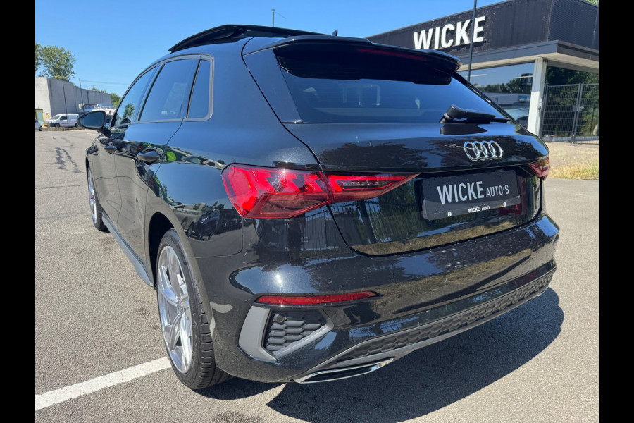 Audi A3 Sportback 40 TFSI e 3X S Line Pano Leder Massage Elektr stoelen