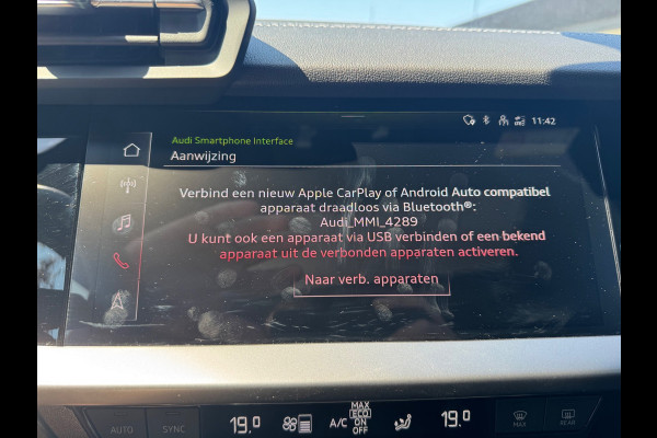 Audi A3 Sportback 40 TFSI e 3X S Line Pano Leder Massage Elektr stoelen