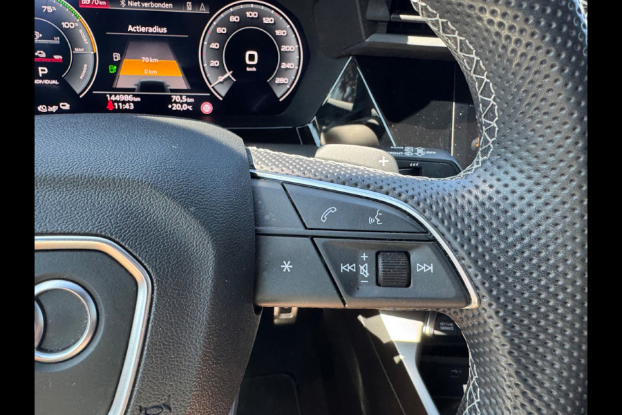 Audi A3 Sportback 40 TFSI e 3X S Line Pano Leder Massage Elektr stoelen