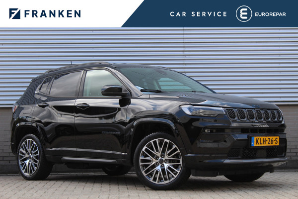 Jeep Compass 4xe 240 Plug-in Hybrid Electric Summit | Leder | Winterpack | Elektr. Achterklep | Stoelverwarming/ventilatie | Compleet