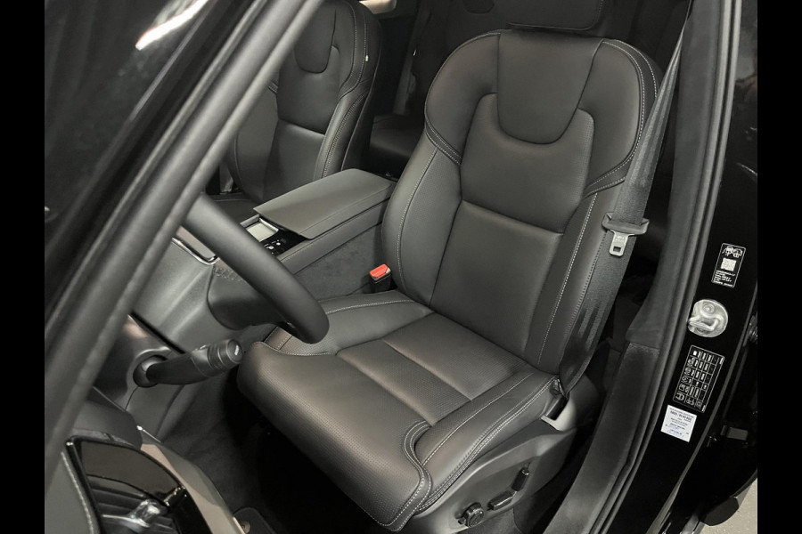 Volvo XC90 2.0 T8 Plug-in hybrid AWD Ultra Black Edition Luchtvering | Trekhaak | Open dak | Bowers & Wilkins | Massage | Stoelventilatie/-verwarming | 360 camera | Head-up | Blis | Google
