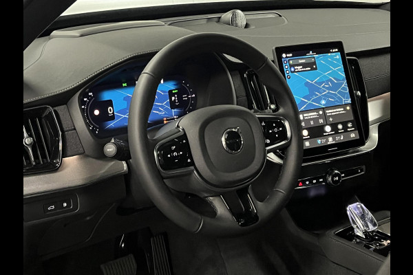 Volvo XC90 2.0 T8 Plug-in hybrid AWD Ultra Black Edition Luchtvering | Trekhaak | Open dak | Bowers & Wilkins | Massage | Stoelventilatie/-verwarming | 360 camera | Head-up | Blis | Google