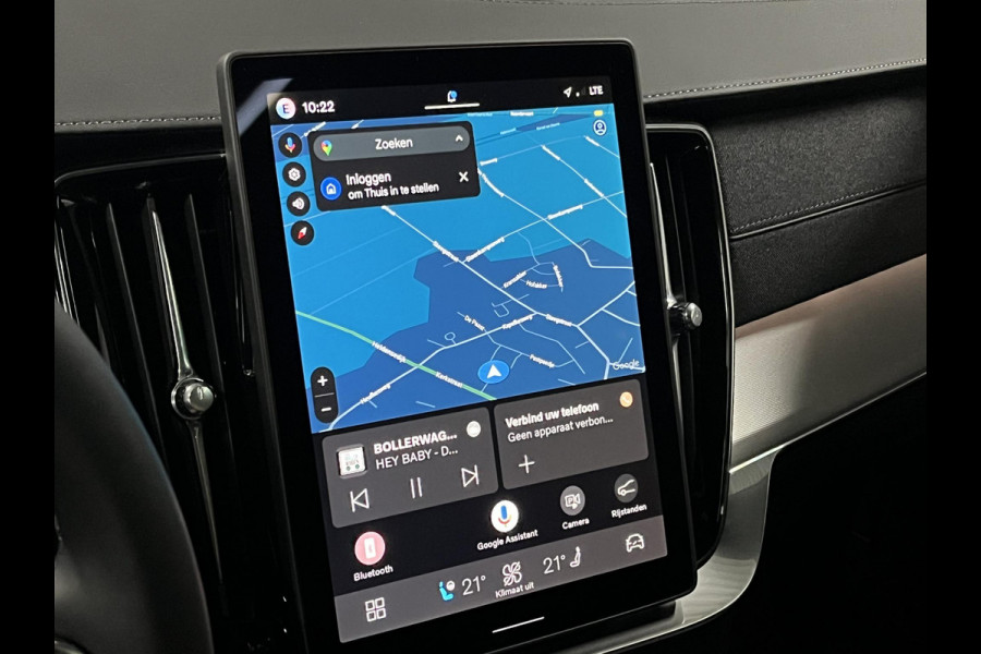 Volvo XC90 2.0 T8 Plug-in hybrid AWD Ultra Black Edition Luchtvering | Trekhaak | Open dak | Bowers & Wilkins | Massage | Stoelventilatie/-verwarming | 360 camera | Head-up | Blis | Google