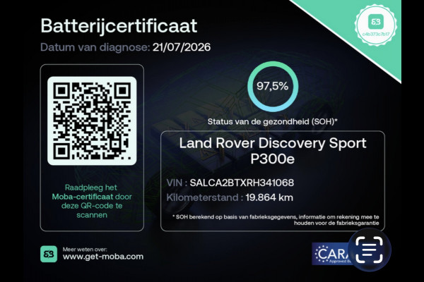 Land Rover Discovery Sport 1.5 P300e AWD R-DYNAMIC 19DKM!! SOH-97,5%/ PANO/NAVI/V-COCKPIT/DAB/CARPLAY/LED/CAM/M-STOELEN///