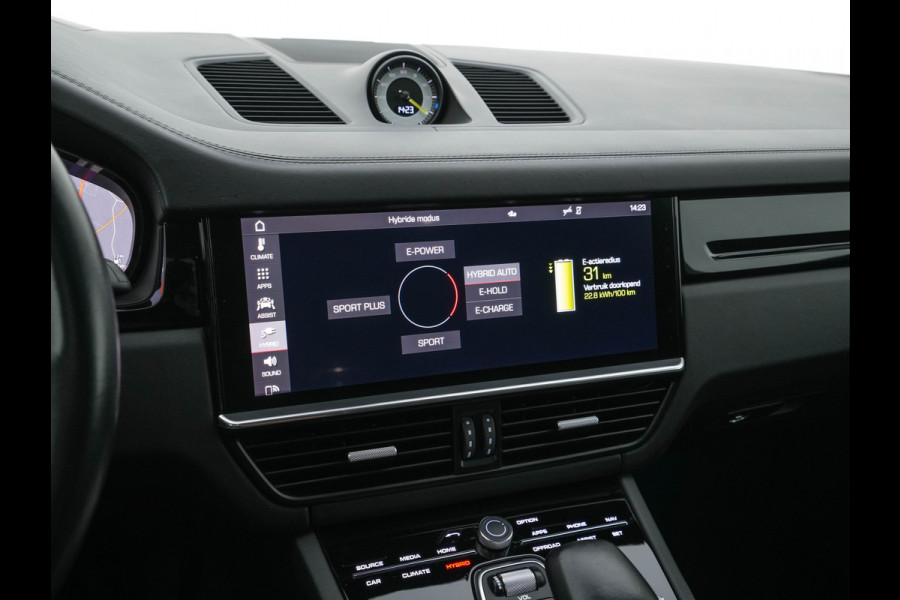 Porsche Cayenne 3.0 E-Hybrid (Plug-in) (INCL.BTW) *PANO | HEAD-UP | LEATHER | ADAPTIVE-CRUISE | FULL-LED | TOP-VIEW | BOSE-SOUND | MEMORY-PACK | SPORT-CHRONO | HEATED-COMFORTSEATS | KEYLESS | NAVI-FULLMAP | PRIVACY-GLASS |  22''AL