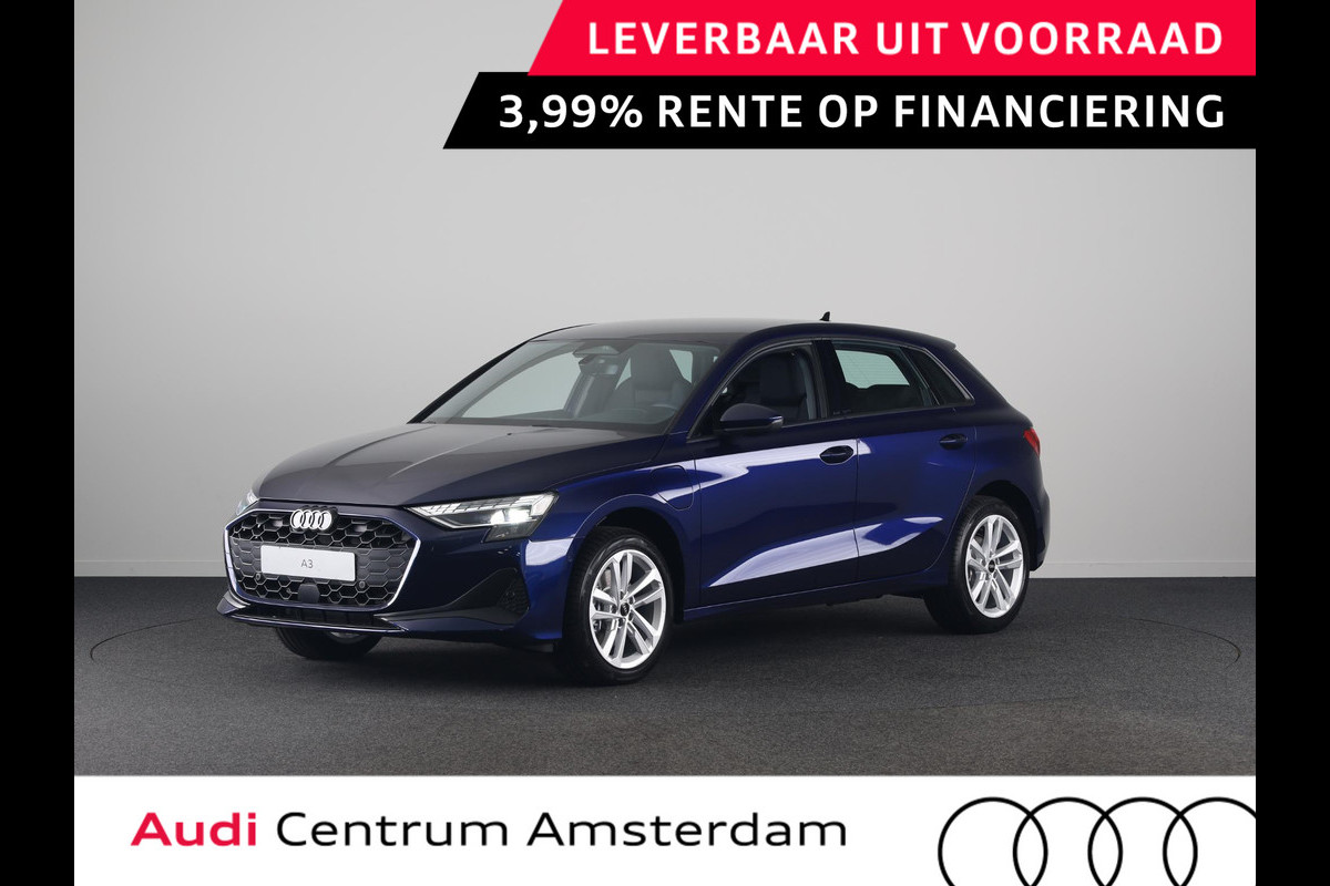 Audi A3 Sportback Pro Line 40 TFSI e 204 pk | Assis.pak Driving+Parking plus | Led v+a, dyna. knipper. achter | Sportstoelen zwarte stof | Apple carplay |