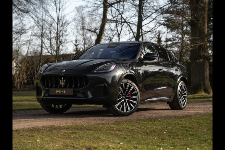 Maserati Grecale Modena 330pk | Luchtvering | Stoelventilatie | Sonus Faber | Adapt. cruise | Nero/Ivoor