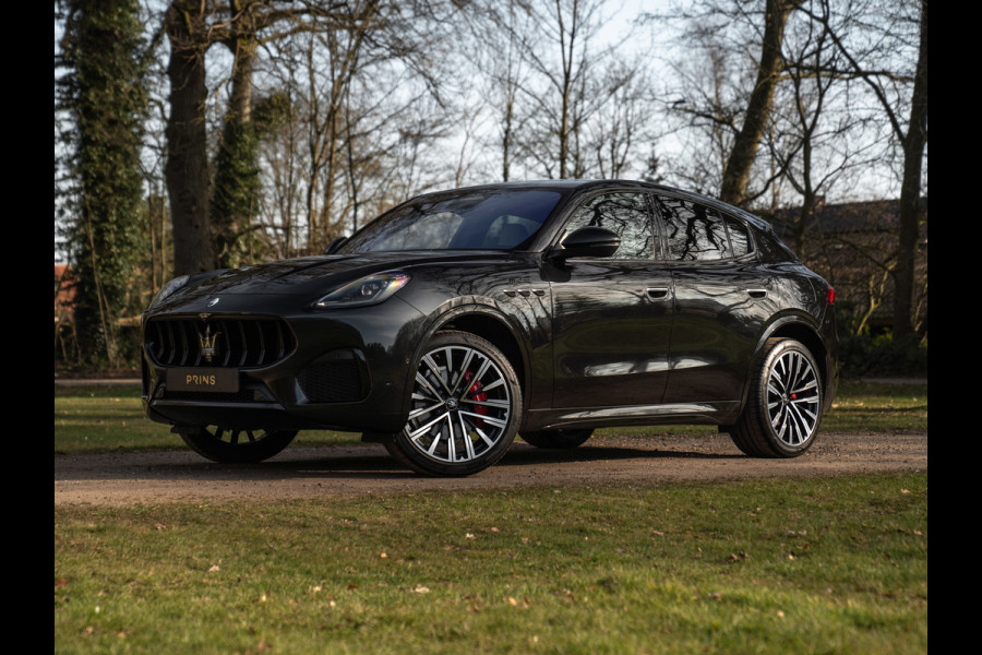 Maserati Grecale Modena 330pk | Luchtvering | Stoelventilatie | Sonus Faber | Adapt. cruise | Nero/Ivoor