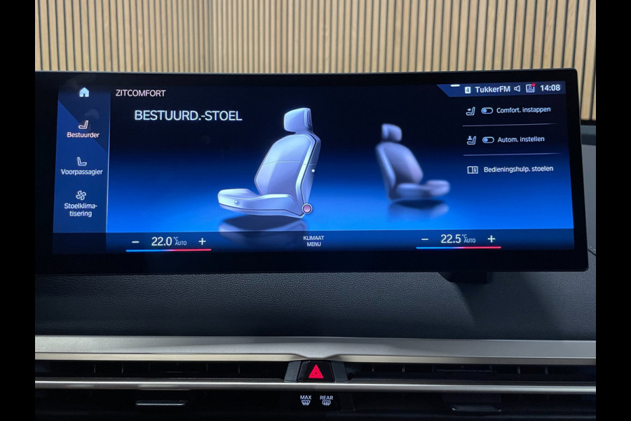 BMW iX XDrive40 Executive 77 kWh|100% SOH|VOLLEDER|ELEK.STUURVERSTELLING|CAMERA|CARPLAY|PDC V+A|NAP|NL-AUTO|INCL.BTW|1e EIGENAAR|