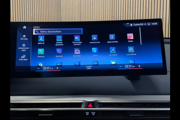 BMW iX XDrive40 Executive 77 kWh|100% SOH|VOLLEDER|ELEK.STUURVERSTELLING|CAMERA|CARPLAY|PDC V+A|NAP|NL-AUTO|INCL.BTW|1e EIGENAAR|