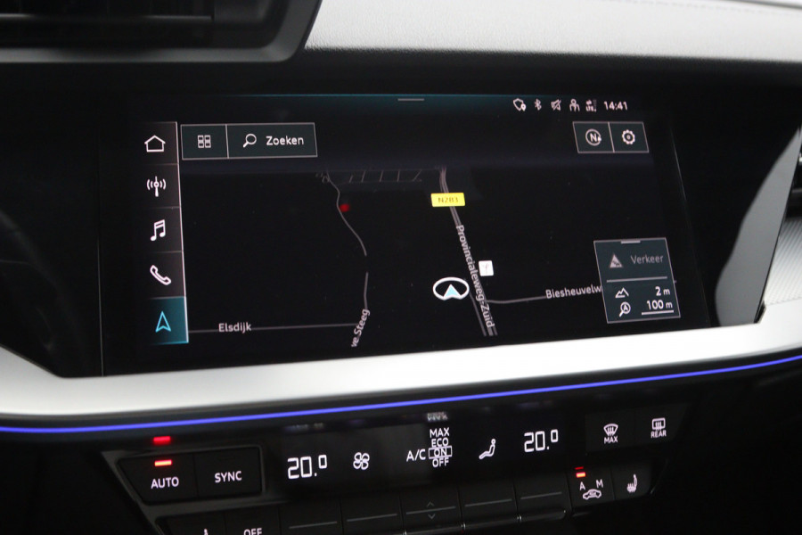 Audi A3 Sportback 40 TFSI e 204 PK S-Line Edition PHEV, RS-Sportstoelen, Stoelverwarming, LED