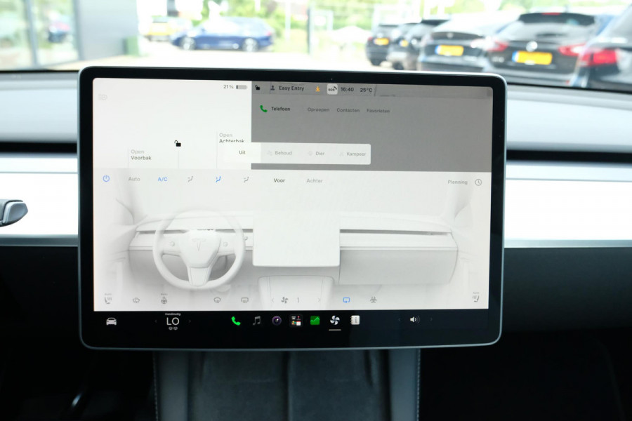 Tesla Model Y Long Range AWD 75 kWh 514 PK | Panoramadak | 360 Camera | LED Verlichting | CarPlay | Lichtmetalen Velgen | Elektrische Stoelen | Elektrische Klep | Navigatie |