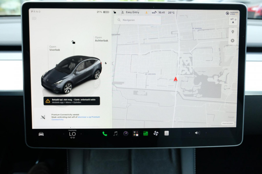 Tesla Model Y Long Range AWD 75 kWh 514 PK | Panoramadak | 360 Camera | LED Verlichting | CarPlay | Lichtmetalen Velgen | Elektrische Stoelen | Elektrische Klep | Navigatie |
