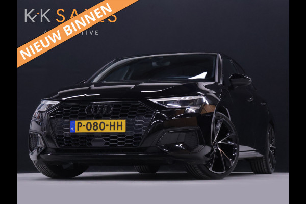 Audi A3 Sportback 35 TFSI Sport Black Edition [ADAPTIVE CRUISE, BANG & OLUFSEN, HEAD-UP, APPLE CARPLAY, TREKHAAK AFNEEMBAAR, ANDROID, MEMORY SEATS, STOELVERWARMING, VOL LEDER, PDC V+A, CLIMATE, NIEUWSTAAT]