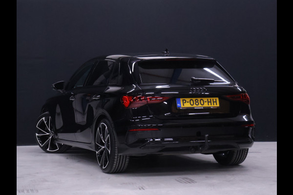 Audi A3 Sportback 35 TFSI Sport Black Edition [ADAPTIVE CRUISE, BANG & OLUFSEN, HEAD-UP, APPLE CARPLAY, TREKHAAK AFNEEMBAAR, ANDROID, MEMORY SEATS, STOELVERWARMING, VOL LEDER, PDC V+A, CLIMATE, NIEUWSTAAT]
