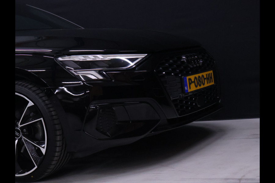 Audi A3 Sportback 35 TFSI Sport Black Edition [ADAPTIVE CRUISE, BANG & OLUFSEN, HEAD-UP, APPLE CARPLAY, TREKHAAK AFNEEMBAAR, ANDROID, MEMORY SEATS, STOELVERWARMING, VOL LEDER, PDC V+A, CLIMATE, NIEUWSTAAT]