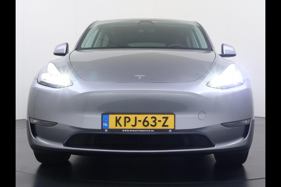 Tesla Model Y Long Range AWD 75 kWh SOH 94%| QUICKSILVER!| TESLA FABRIEKSGARANTIE TOT 02-2028/ 80.000KM | FABRIEKSGARANTIE OP ACCU & AANDRIJFLIJN TOT 2032 OF 192.000 KM | BTW VERREKENBAAR