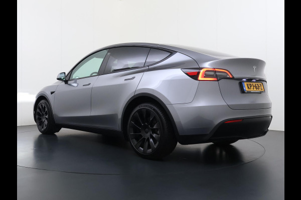 Tesla Model Y Long Range AWD 75 kWh SOH 94%| QUICKSILVER!| TESLA FABRIEKSGARANTIE TOT 02-2028/ 80.000KM | FABRIEKSGARANTIE OP ACCU & AANDRIJFLIJN TOT 2032 OF 192.000 KM | BTW VERREKENBAAR