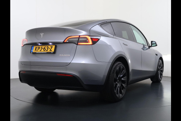 Tesla Model Y Long Range AWD 75 kWh SOH 94%| QUICKSILVER!| TESLA FABRIEKSGARANTIE TOT 02-2028/ 80.000KM | FABRIEKSGARANTIE OP ACCU & AANDRIJFLIJN TOT 2032 OF 192.000 KM | BTW VERREKENBAAR