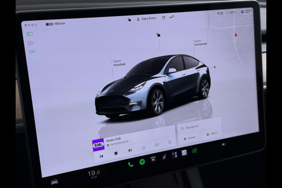 Tesla Model Y Long Range AWD 75 kWh SOH 94%| QUICKSILVER!| TESLA FABRIEKSGARANTIE TOT 02-2028/ 80.000KM | FABRIEKSGARANTIE OP ACCU & AANDRIJFLIJN TOT 2032 OF 192.000 KM | BTW VERREKENBAAR