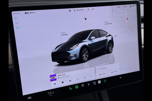 Tesla Model Y Long Range AWD 75 kWh SOH 94%| QUICKSILVER!| TESLA FABRIEKSGARANTIE TOT 02-2028/ 80.000KM | FABRIEKSGARANTIE OP ACCU & AANDRIJFLIJN TOT 2032 OF 192.000 KM | BTW VERREKENBAAR