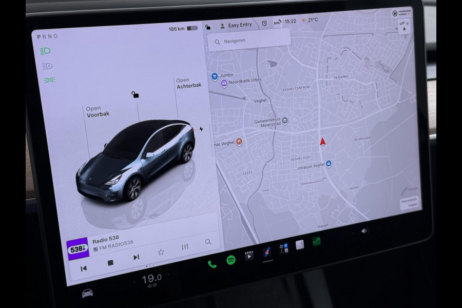Tesla Model Y Long Range AWD 75 kWh SOH 94%| QUICKSILVER!| TESLA FABRIEKSGARANTIE TOT 02-2028/ 80.000KM | FABRIEKSGARANTIE OP ACCU & AANDRIJFLIJN TOT 2032 OF 192.000 KM | BTW VERREKENBAAR