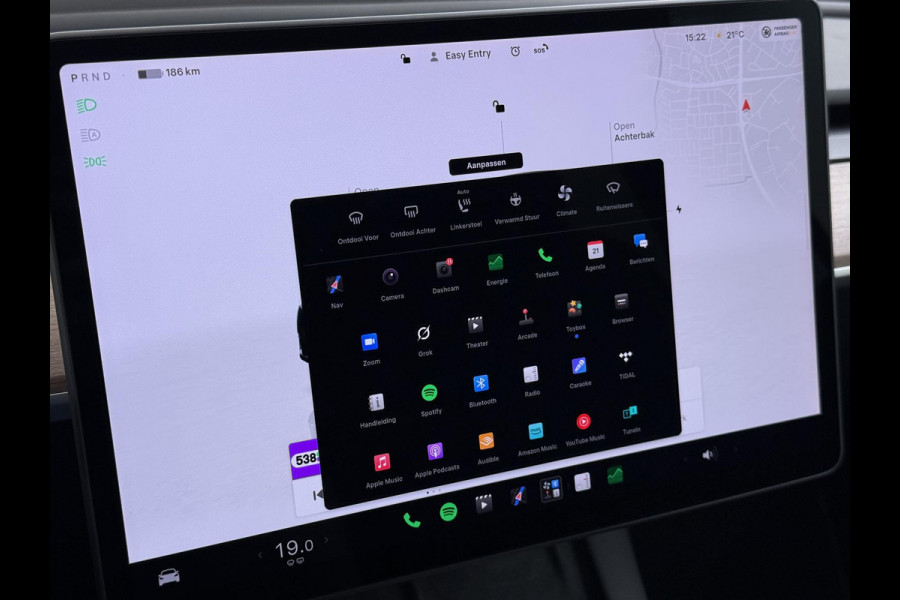 Tesla Model Y Long Range AWD 75 kWh SOH 94%| QUICKSILVER!| TESLA FABRIEKSGARANTIE TOT 02-2028/ 80.000KM | FABRIEKSGARANTIE OP ACCU & AANDRIJFLIJN TOT 2032 OF 192.000 KM | BTW VERREKENBAAR