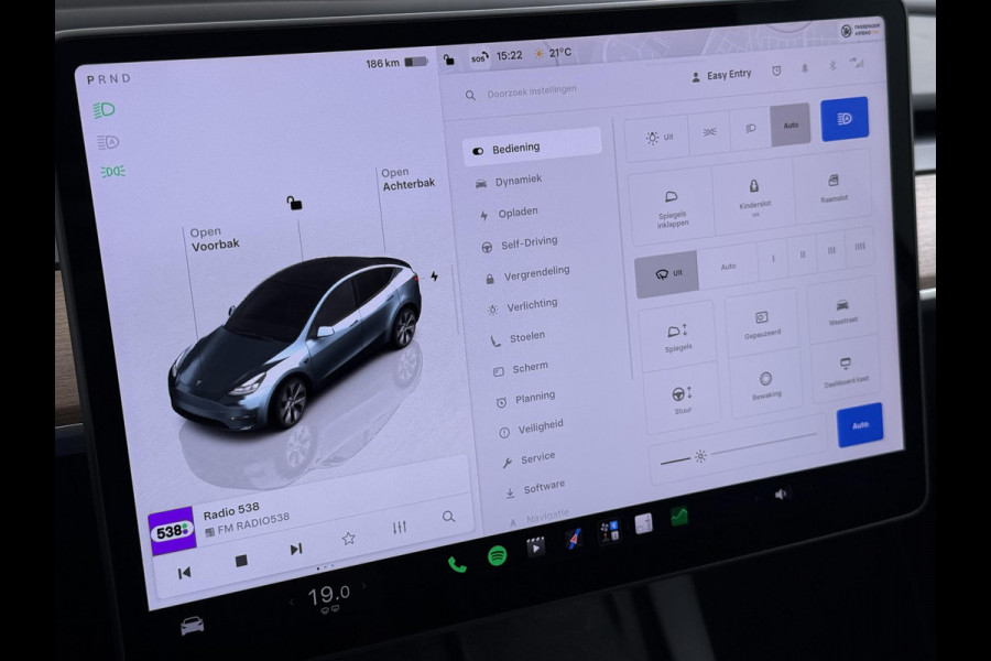Tesla Model Y Long Range AWD 75 kWh SOH 94%| QUICKSILVER!| TESLA FABRIEKSGARANTIE TOT 02-2028/ 80.000KM | FABRIEKSGARANTIE OP ACCU & AANDRIJFLIJN TOT 2032 OF 192.000 KM | BTW VERREKENBAAR