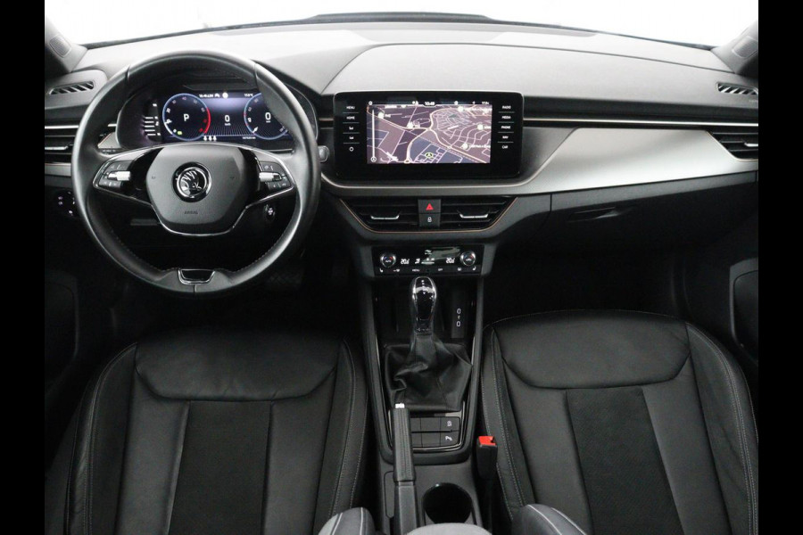 Škoda Kamiq 1.0 TSI Business Edition | Panoramadak | Leder | Virtual | Stoelverwarming | Carplay | Cruise control | Camera | Elek. stoelen | 18'' | Full LED |
