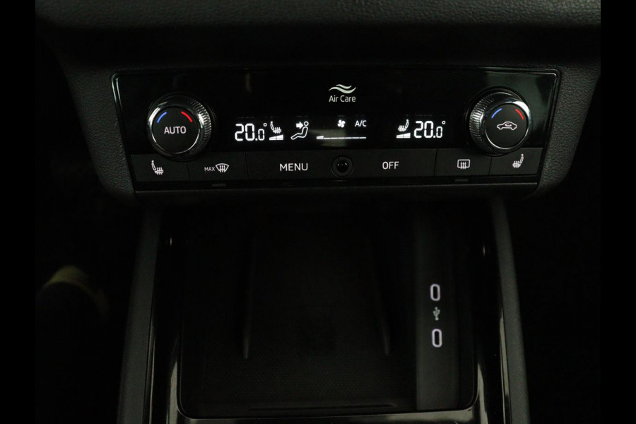 Škoda Kamiq 1.0 TSI Business Edition | Panoramadak | Leder | Virtual | Stoelverwarming | Carplay | Cruise control | Camera | Elek. stoelen | 18'' | Full LED |