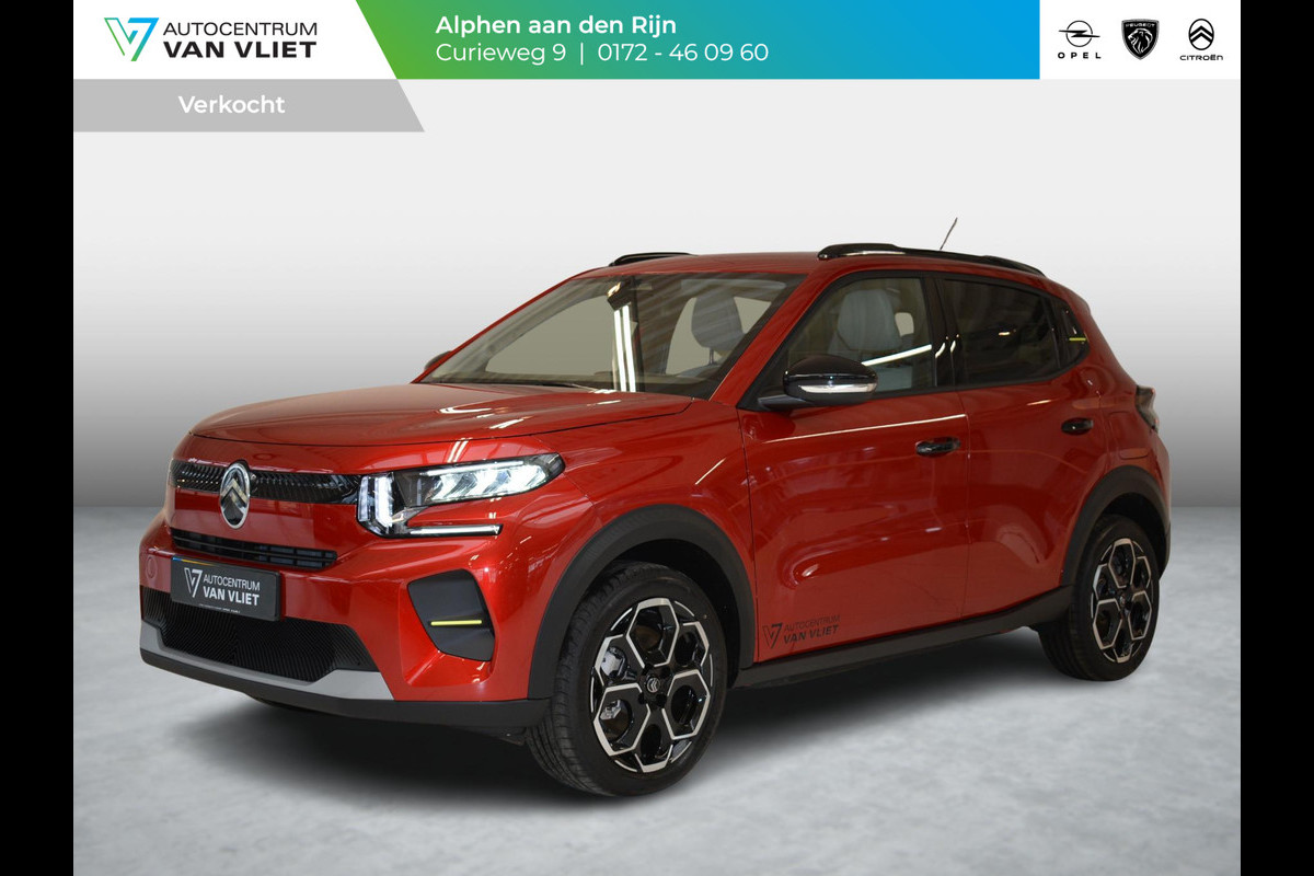 Citroën ë-C3 Max 113pk Comfort Range 44 kWh | 300 KM WLTP | 3 Fase laden |