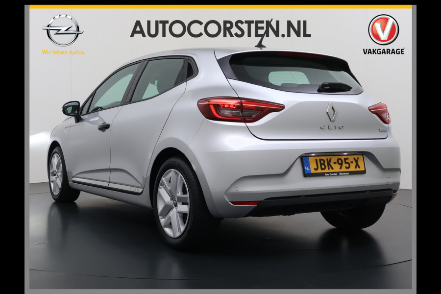 Renault Clio 1.6 E-Tech Hybrid Keyless Apple/Android Lane-dep. CruiseControl Usb Navi Regensensor Aut.Verlichting Isofix Ecc Pdc Dab Bordherkenning Elek.Ramen/Spiegels 140 Zen