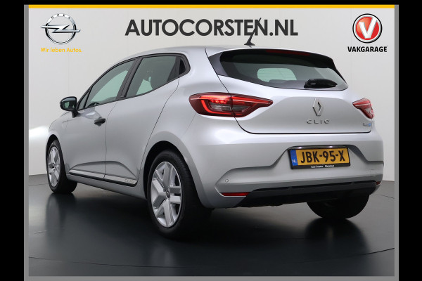 Renault Clio 1.6 E-Tech Hybrid Keyless Apple/Android Lane-dep. CruiseControl Usb Navi Regensensor Aut.Verlichting Isofix Ecc Pdc Dab Bordherkenning Elek.Ramen/Spiegels 140 Zen