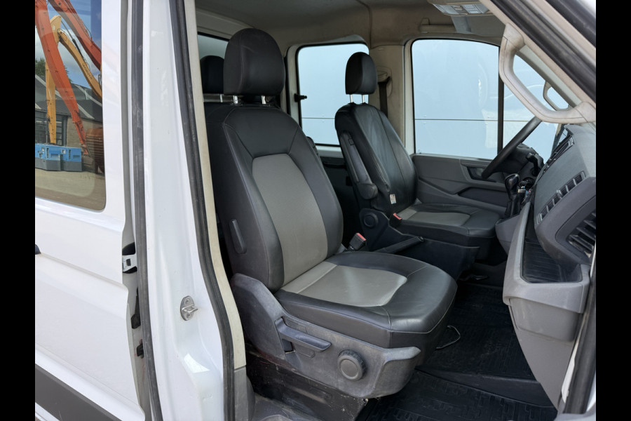 MAN TGE 3.140 2.0 TDI Automaat Open Laadbak Dubbele cabine 6-persoons Airco Trekhaak Navigatie Carplay Pritische Pickup Open Box