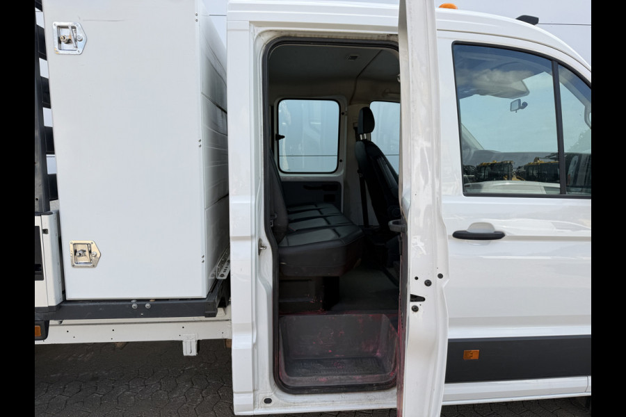 MAN TGE 3.140 2.0 TDI Automaat Open Laadbak Dubbele cabine 6-persoons Airco Trekhaak Navigatie Carplay Pritische Pickup Open Box
