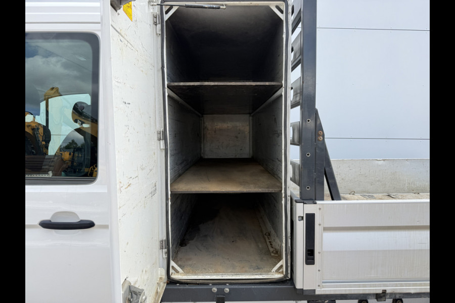 MAN TGE 3.140 2.0 TDI Automaat Open Laadbak Dubbele cabine 6-persoons Airco Trekhaak Navigatie Carplay Pritische Pickup Open Box
