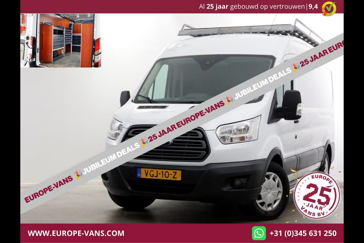 Ford Transit 350 2.0 TDCI 130pk L3H2 Trend Inrichting/230V/Trekhaak 2800kg 07-2020