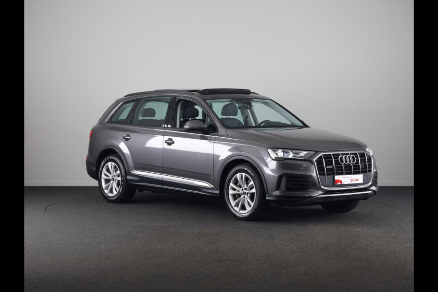 Audi Q7 55 TFSI e quattro Pro Line 340pk | Panoramadak | Parkeercamera | Lederen bekleding | Elektrisch verstelbare en verwarmbare voorstoelen |