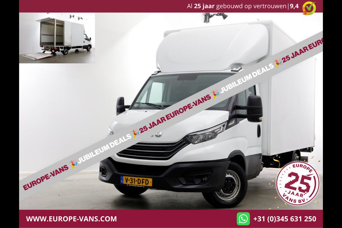 Iveco Daily 35S16 3.0 160pk HiMatic Automaat Bakwagen met laadklep en zijdeur 02-2024