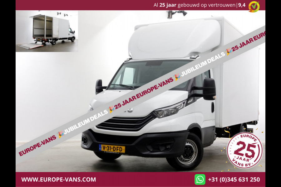 Iveco Daily 35S16 3.0 160pk HiMatic Automaat Bakwagen met laadklep en zijdeur 02-2024