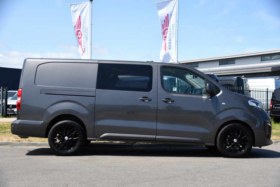 Peugeot Expert 2.0 BlueHDI 180 L3 DC PB Edition 360 Camera, Cruise, Carplay, 2 x Schuifdeur, 177pk, Automaat, Trekhaak, Multimedia, Clima, Uniek!