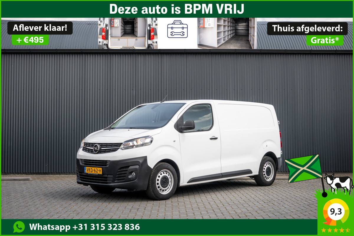 Opel Vivaro 1.5 L2H1 | 3-Zits | 1e Eigenaar | Cruise | Airco