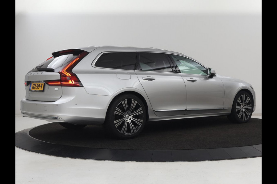 Volvo V90 2.0 T6 Plug In AWD Inscription | SOH 97% | Panoramadak | Head-Up | Leder | Harman/Kardon | 20'' | 360 Camera | Stoelverwarming | Carplay | Full LED | Stuurverwarming | PHEV