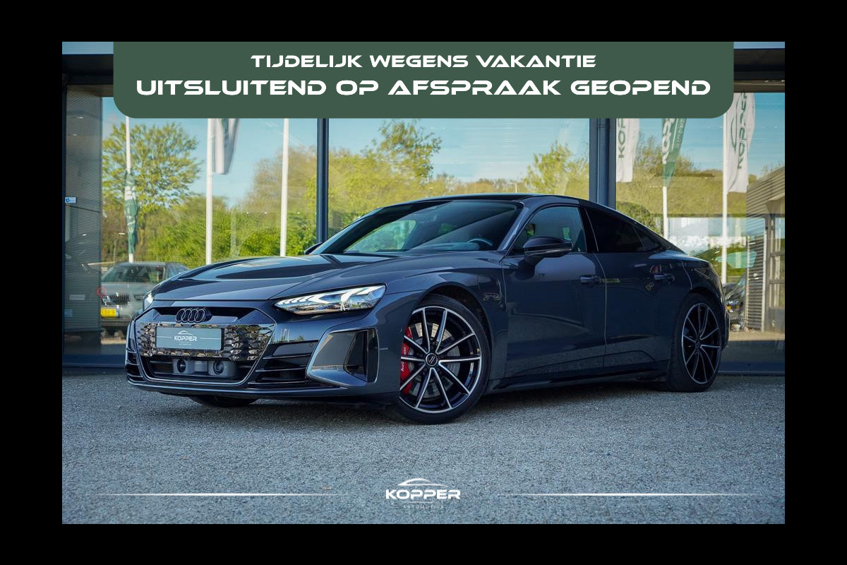 Audi e-tron GT RS 93 kWh 600 PK / 4Wiel Sturing / Massage / Luchtvering / B&O