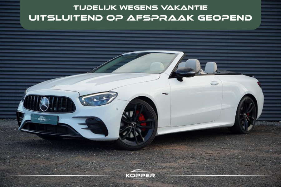 Mercedes-Benz E-Klasse Cabrio 300 AMG Line / 53 AMG Uitgevoerd / Carbon / Stoelverwarming