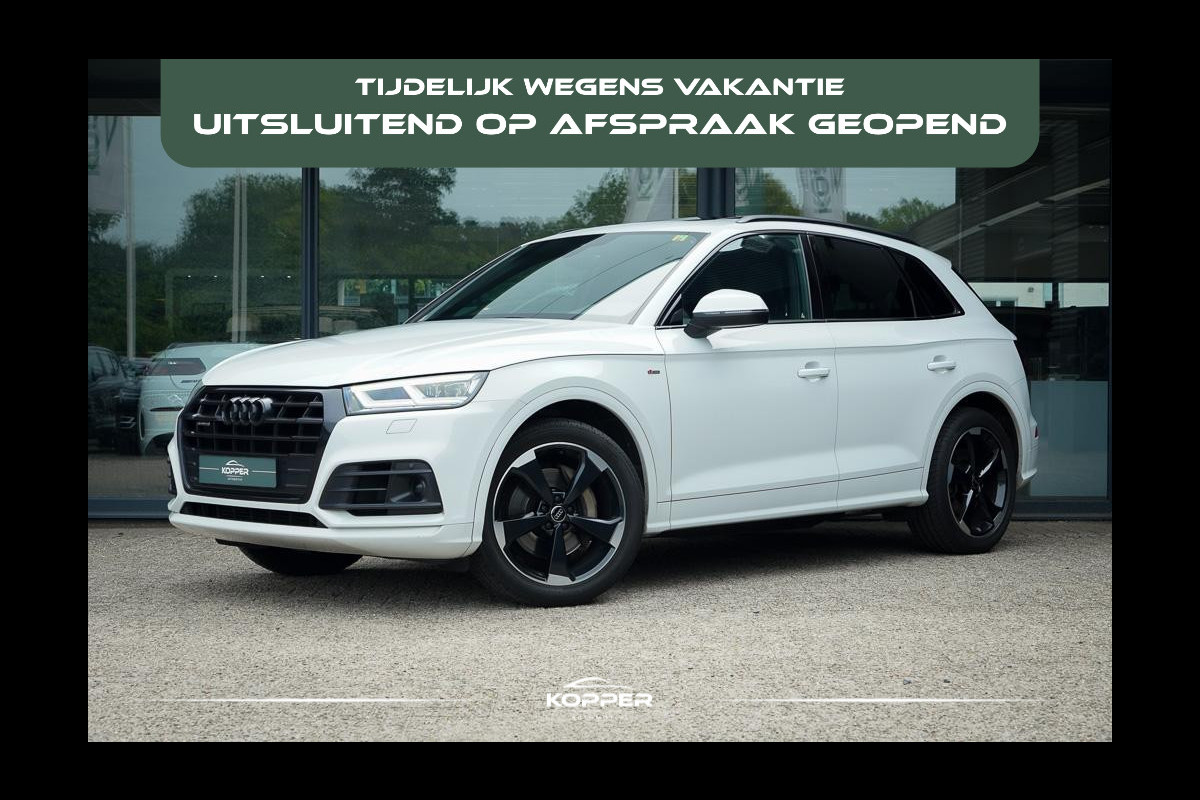 Audi Q5 3.0 TDI quattro Sport S Line Black Edition / Pano / Leder / Luchtvering / Adaptive Cruise